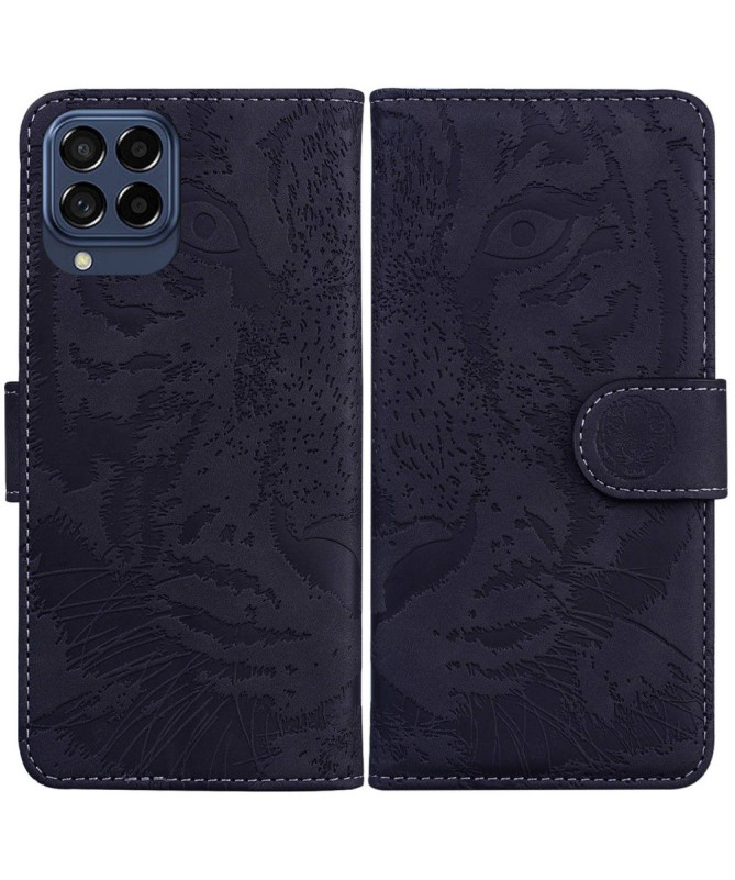 Housse Samsung Galaxy M33 5G Tigre en relief