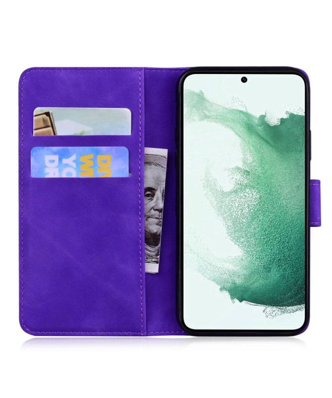 Housse Samsung Galaxy M33 5G Tigre en relief