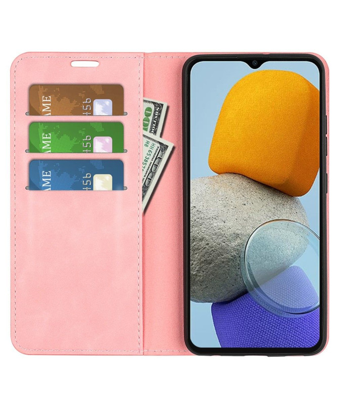 Étui Samsung Galaxy M23 5G simili cuir fonction stand