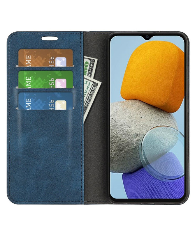 Étui Samsung Galaxy M23 5G simili cuir fonction stand