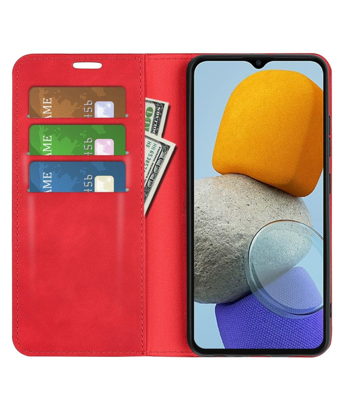 Étui Samsung Galaxy M23 5G simili cuir fonction stand