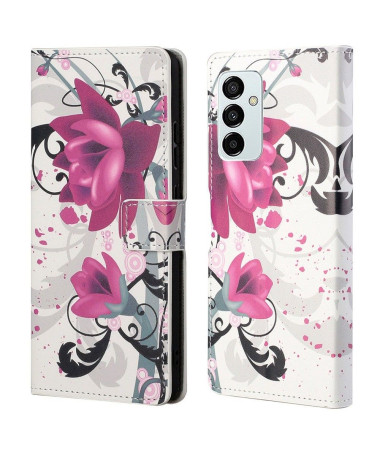 Housse Samsung Galaxy M23 5G Fleurs de lotus