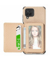 Coque Samsung Galaxy M33 5G Fibre Carbone Porte Cartes Fonction Support