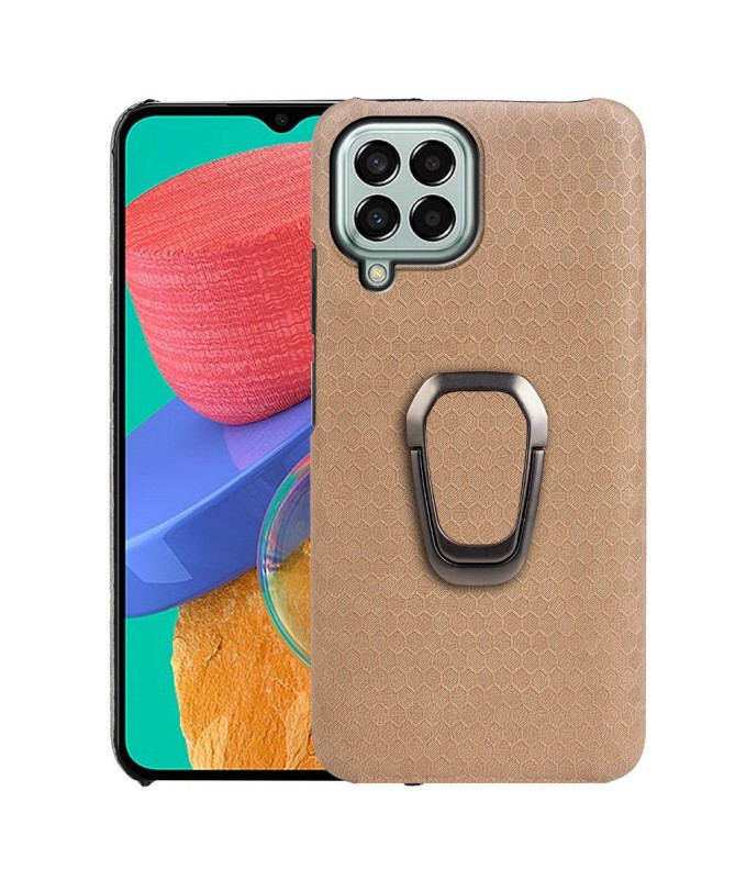 Coque Samsung Galaxy M33 5G design nid d'abeille fonction support