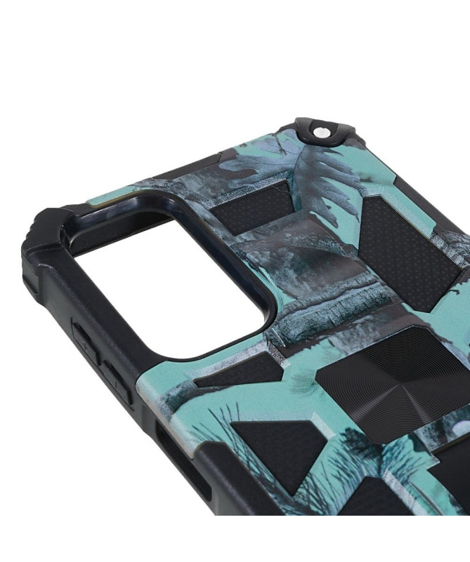 Coque Samsung Galaxy M23 5G Camouflage Fonction Support