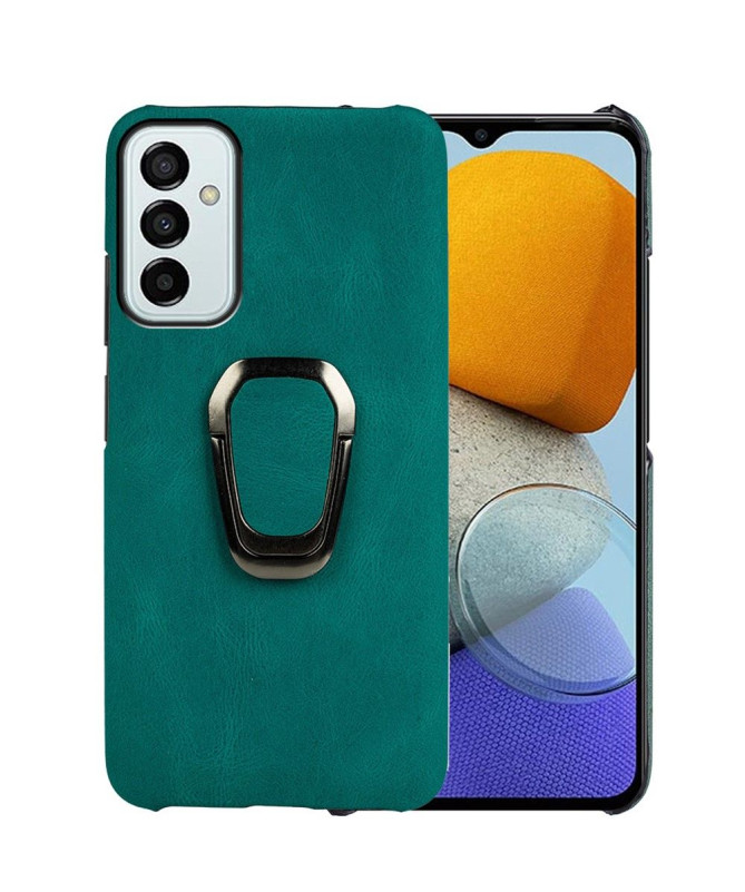 Coque Samsung Galaxy M23 5G imitation cuir avec support