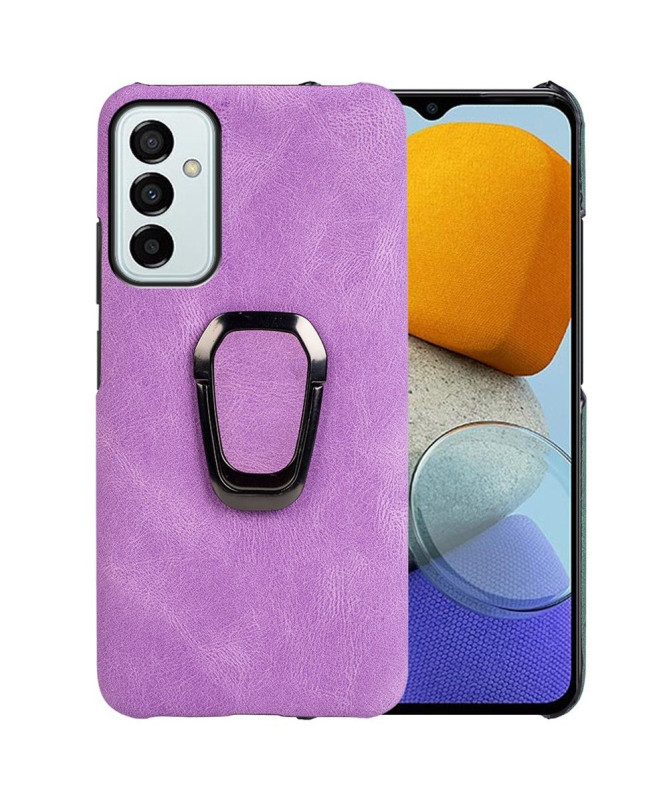 Coque Samsung Galaxy M23 5G imitation cuir avec support