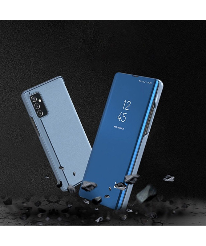 Coque Samsung Galaxy M23 5G avec rabat effet miroir