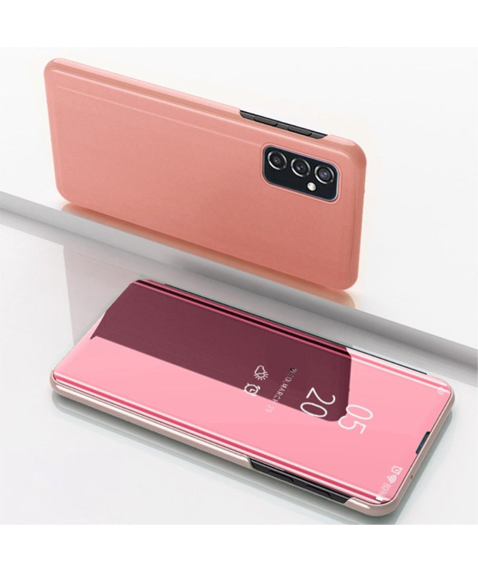 Coque Samsung Galaxy M23 5G avec rabat effet miroir