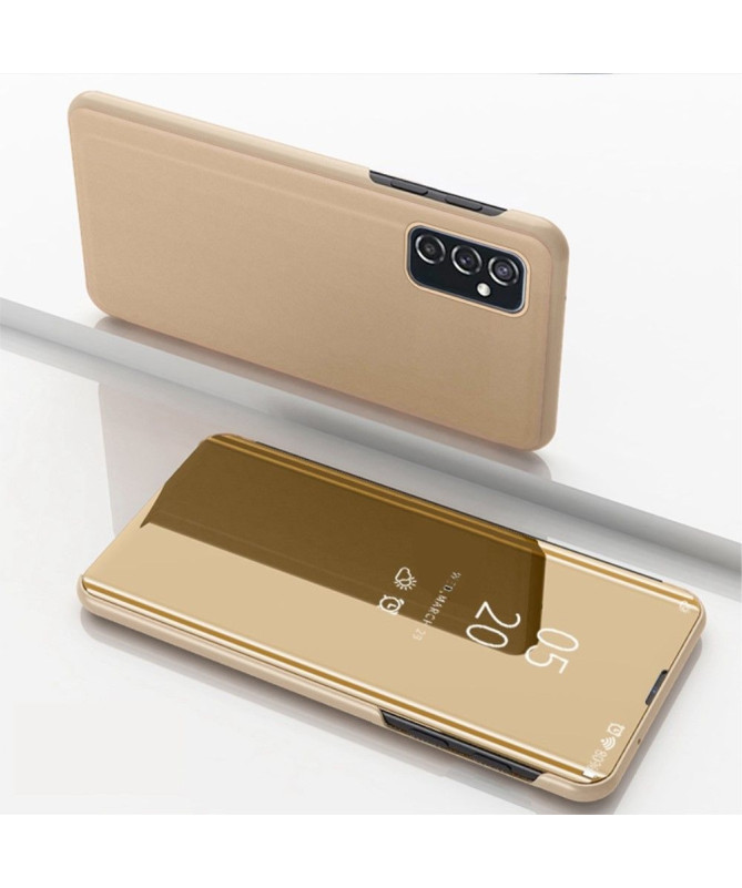Coque Samsung Galaxy M23 5G avec rabat effet miroir