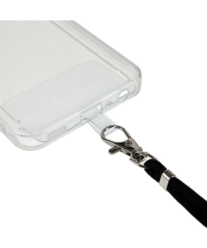 Coque Samsung Galaxy M23 5G Transparent Cordon Coloré