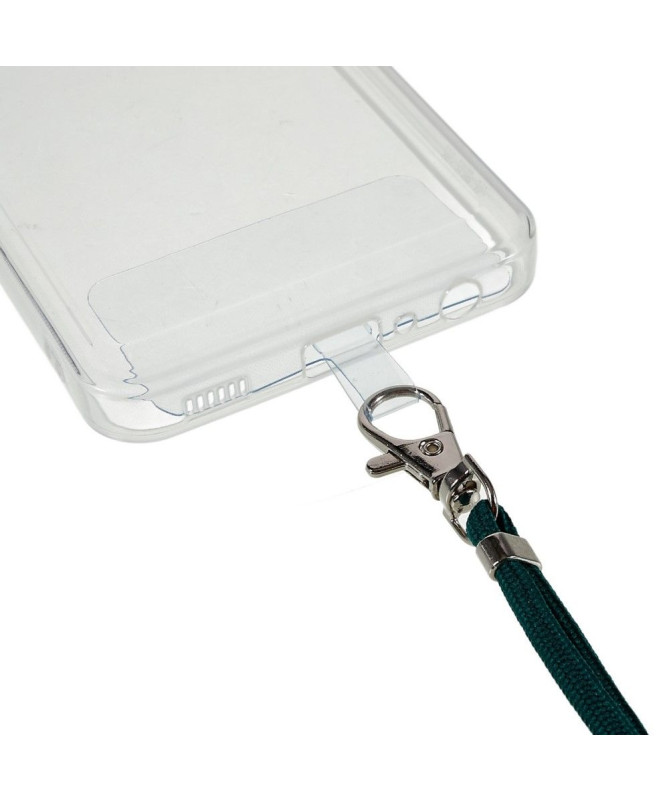 Coque Samsung Galaxy M23 5G Transparent Cordon Coloré