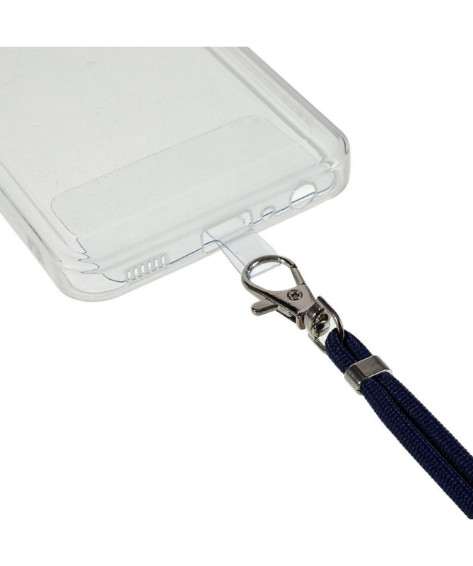 Coque Samsung Galaxy M23 5G Transparent Cordon Coloré