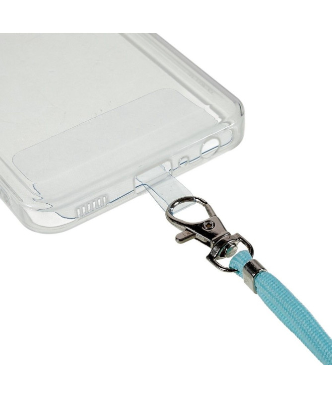 Coque Samsung Galaxy M23 5G Transparent Cordon Coloré