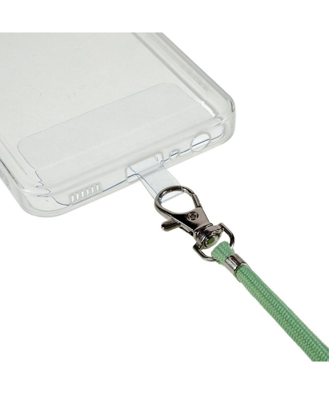 Coque Samsung Galaxy M23 5G Transparent Cordon Coloré