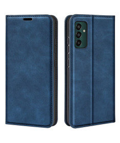 Étui Samsung Galaxy M13 simili cuir fonction stand