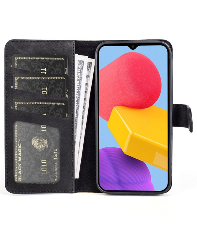 Housse Samsung Galaxy M13 Stand Folio Bicolore
