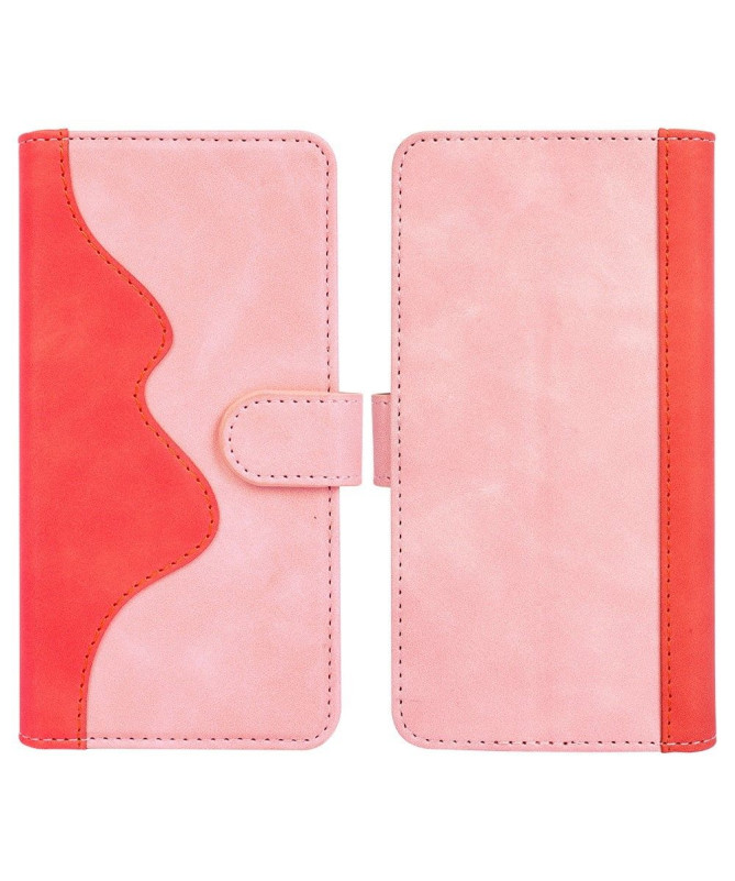 Housse Samsung Galaxy M13 Stand Folio Bicolore