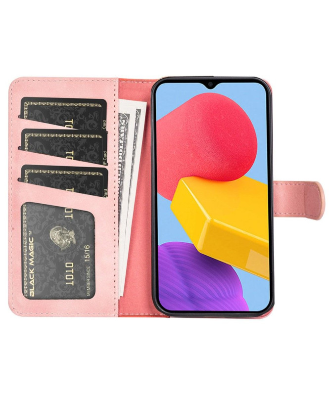Housse Samsung Galaxy M13 Stand Folio Bicolore