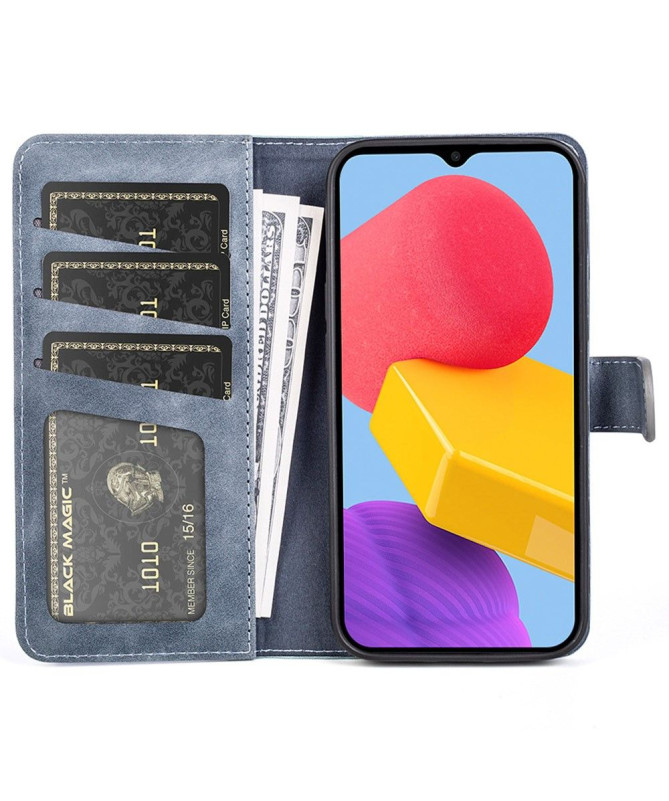 Housse Samsung Galaxy M13 Stand Folio Bicolore