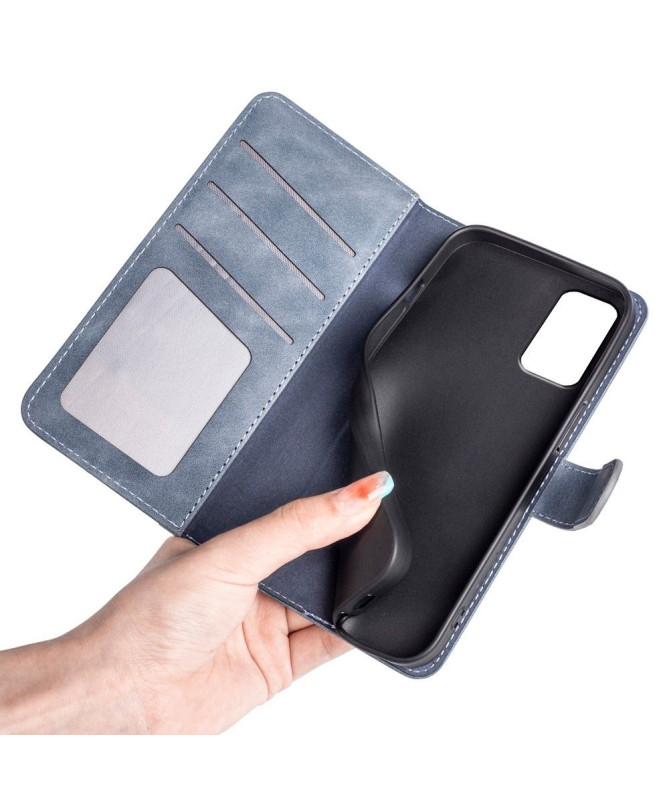 Housse Samsung Galaxy M13 Stand Folio Bicolore