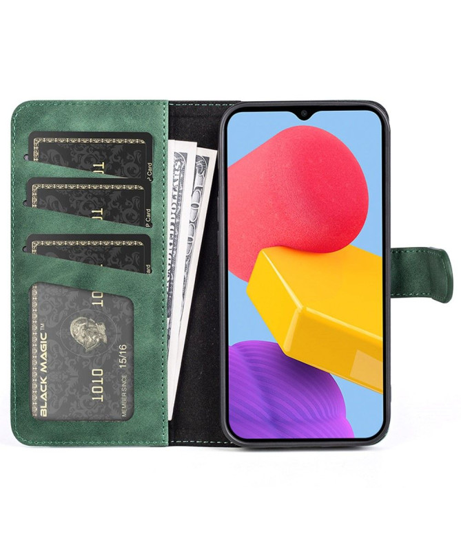 Housse Samsung Galaxy M13 Stand Folio Bicolore
