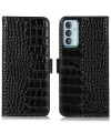 Housse Samsung Galaxy M13 Cuir véritable aspect croco