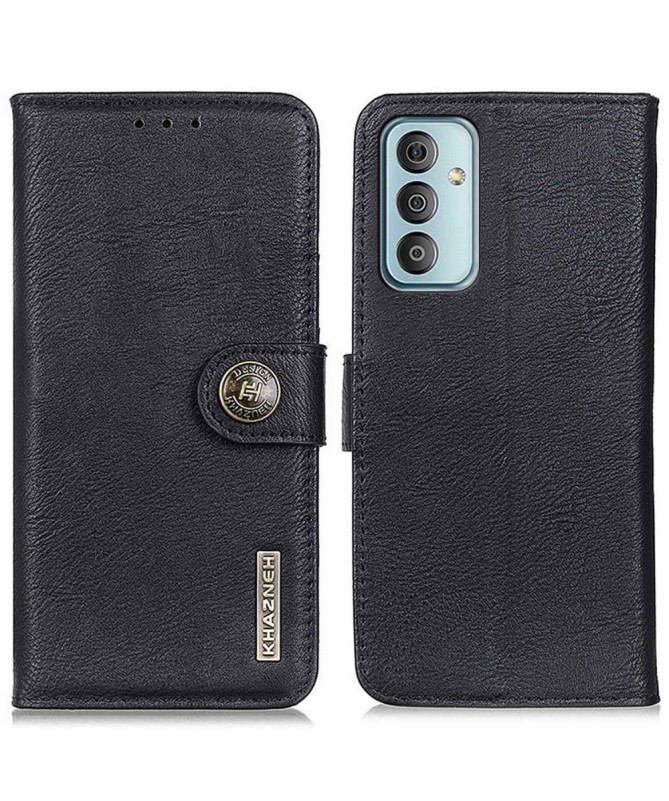 Housse Samsung Galaxy M13 KHAZNEH Effet Cuir Porte-Cartes