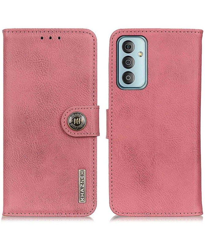 Housse Samsung Galaxy M13 KHAZNEH Effet Cuir Porte-Cartes