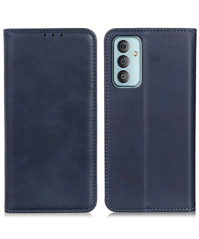 Housse Samsung Galaxy M13 Simone Flip simili cuir vieilli