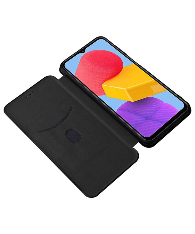 Housse Samsung Galaxy M13 simili cuir fibre de carbone - photo 2