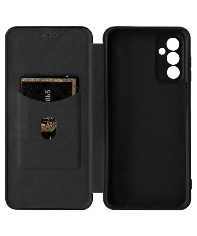 Housse Samsung Galaxy M13 simili cuir fibre de carbone - photo 5