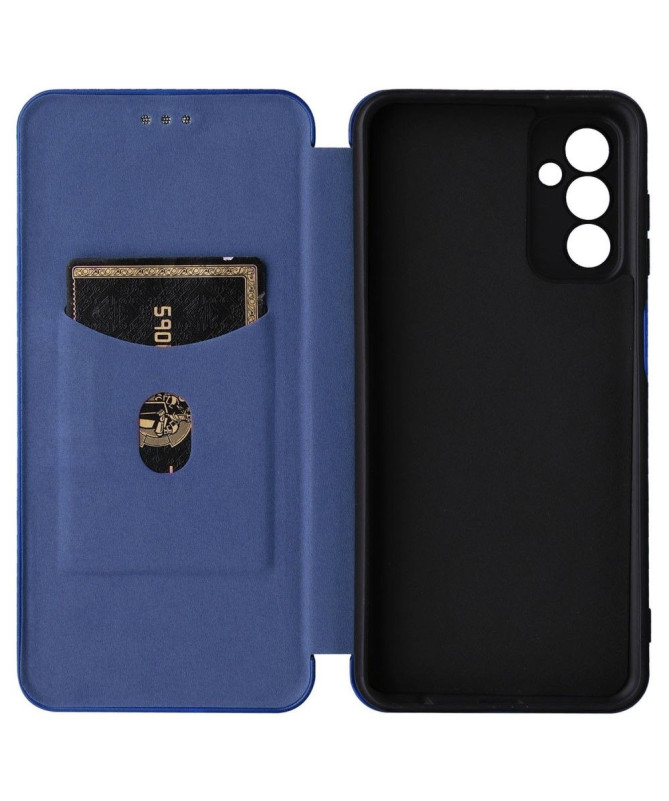 Housse Samsung Galaxy M13 simili cuir fibre de carbone - photo 11