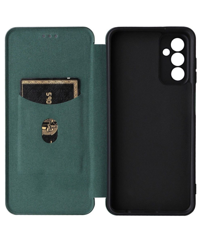 Housse Samsung Galaxy M13 simili cuir fibre de carbone - photo 17