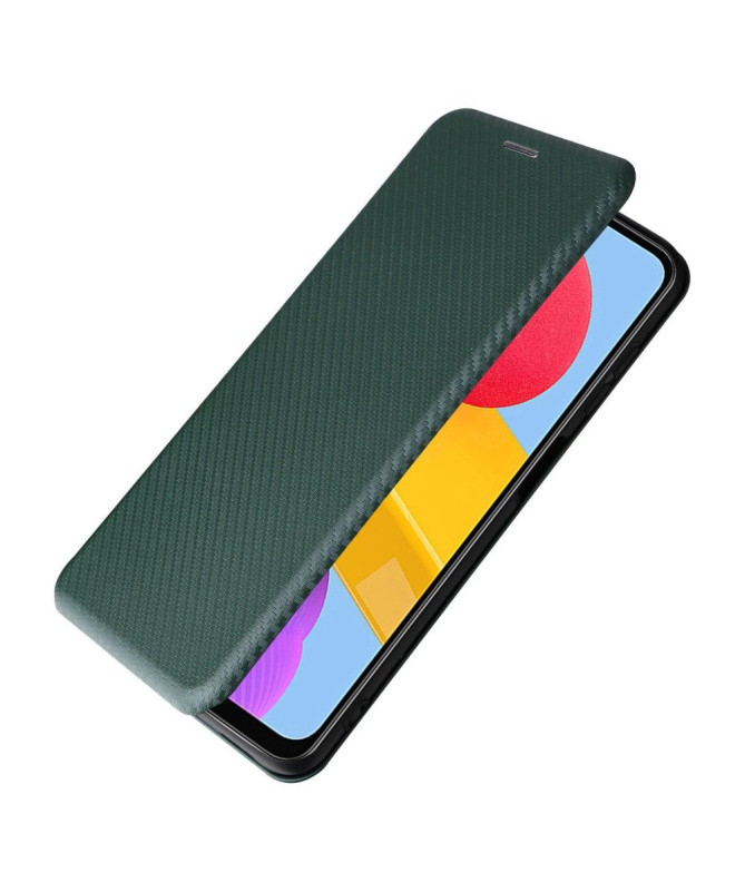 Housse Samsung Galaxy M13 simili cuir fibre de carbone - photo 18