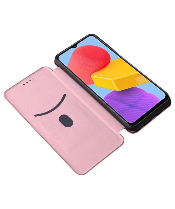 Housse Samsung Galaxy M13 simili cuir fibre de carbone - photo 20