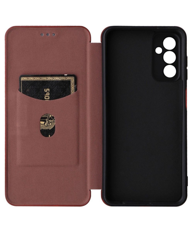 Housse Samsung Galaxy M13 simili cuir fibre de carbone - photo 29