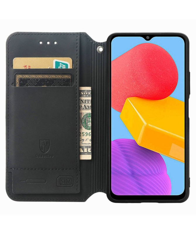 Housse Samsung Galaxy M13 Rabat Flip écaille coloré