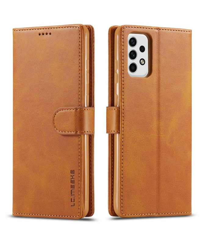 Housse Samsung Galaxy M23 5G Effet Cuir LC.IMEEKE