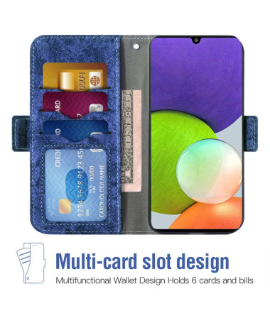 Housse Samsung Galaxy M33 5G KAMILLE Simili Cuir Porte-Cartes