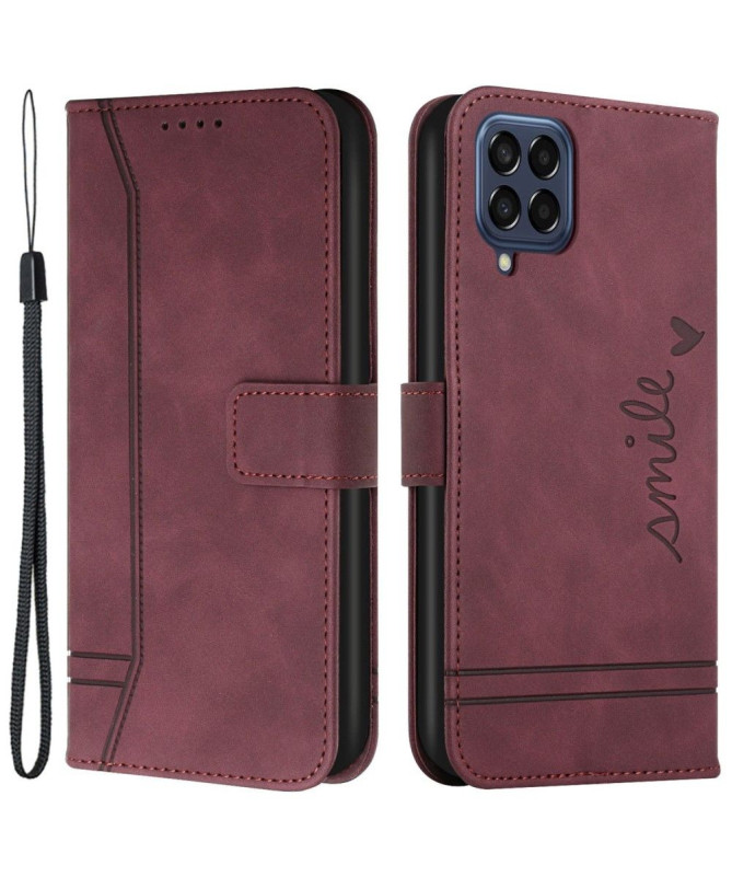 Housse Samsung Galaxy M33 5G Smile Lines