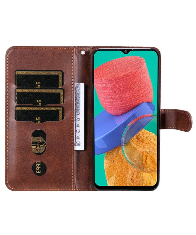 Housse Samsung Galaxy M33 5G Zipper Pocket Fonction Support