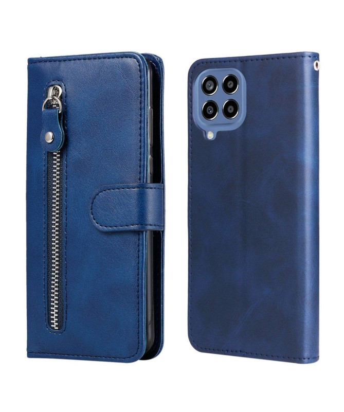 Housse Samsung Galaxy M33 5G Zipper Pocket Fonction Support