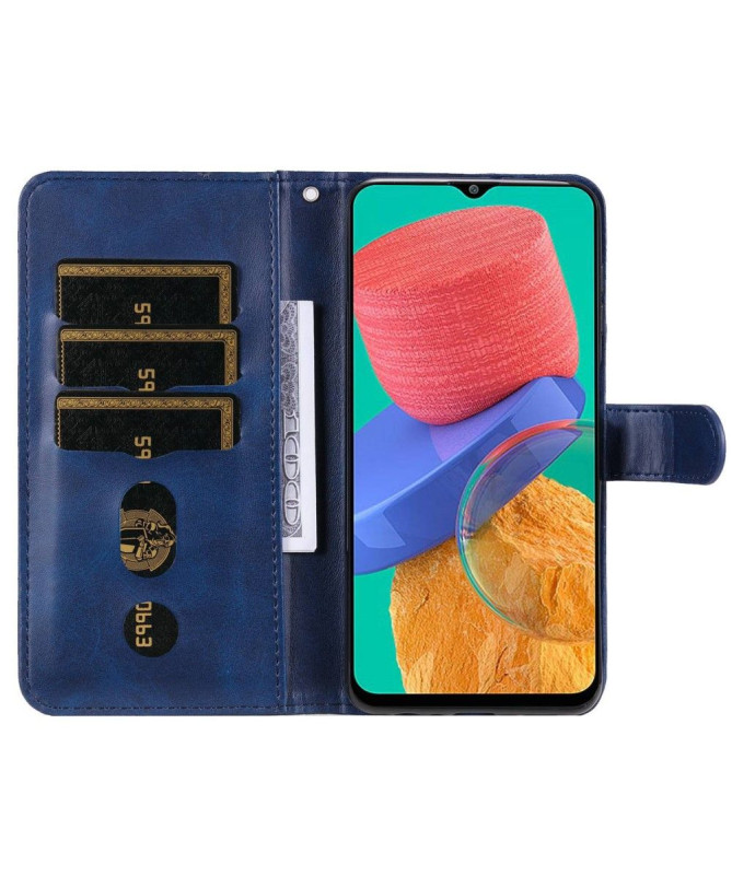 Housse Samsung Galaxy M33 5G Zipper Pocket Fonction Support