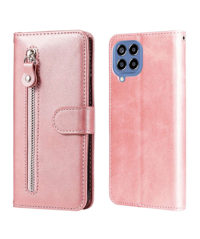 Housse Samsung Galaxy M33 5G Zipper Pocket Fonction Support