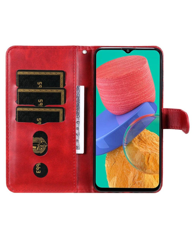 Housse Samsung Galaxy M33 5G Zipper Pocket Fonction Support