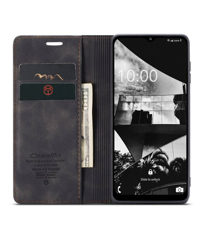 Housse Samsung Galaxy M33 5G Golias imitation cuir Noir - photo 2