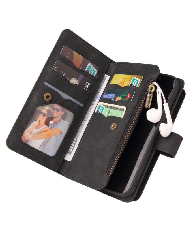 Housse portefeuille Samsung Galaxy M33 5G à lanière