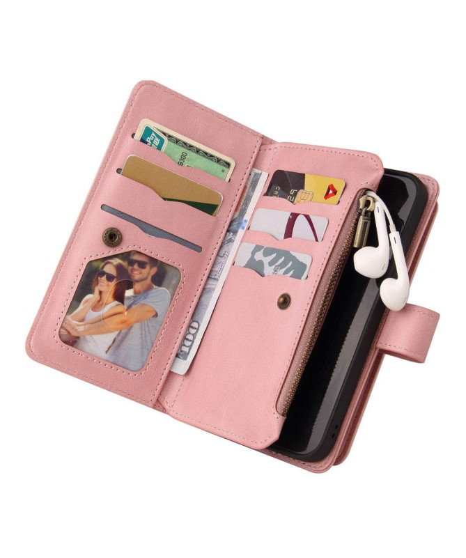 Housse portefeuille Samsung Galaxy M33 5G à lanière