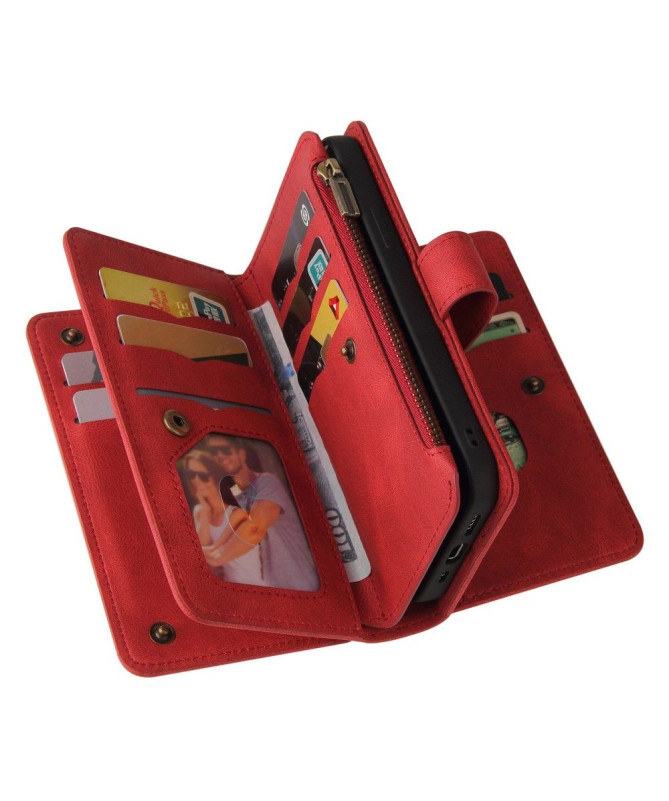 Housse portefeuille Samsung Galaxy M33 5G à lanière